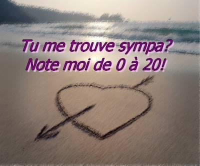 Donnez moi une note...